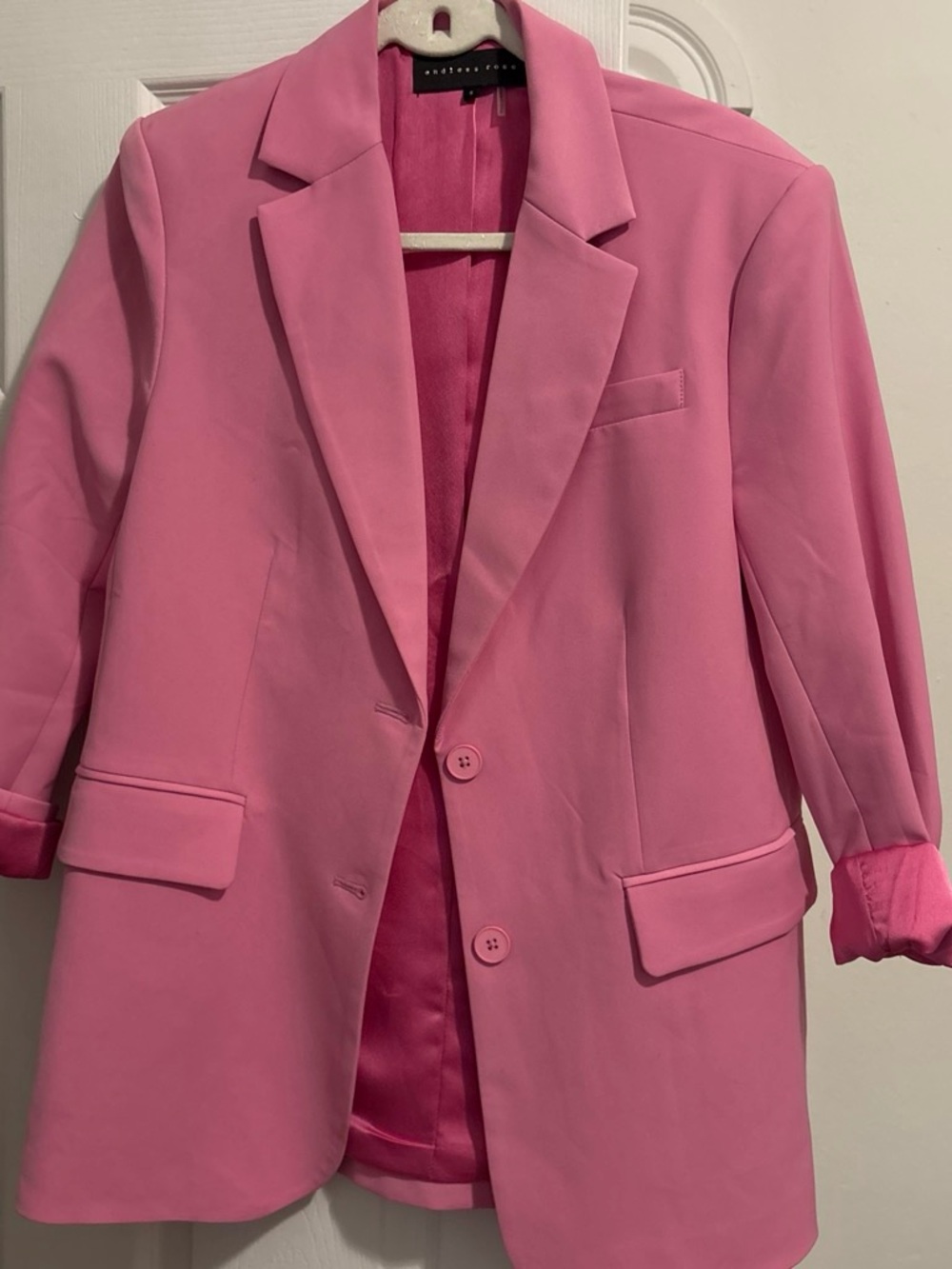 VICI Pink Tailored Blazer Jacket